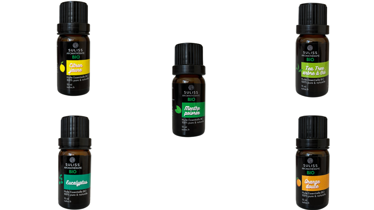 Coffret Découverte : 5 Huiles Essentielles Bio