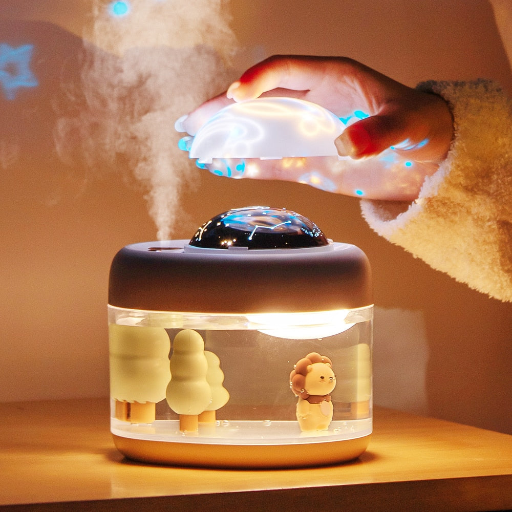 Humidificateur - Veilleuse Bébé Lionceau